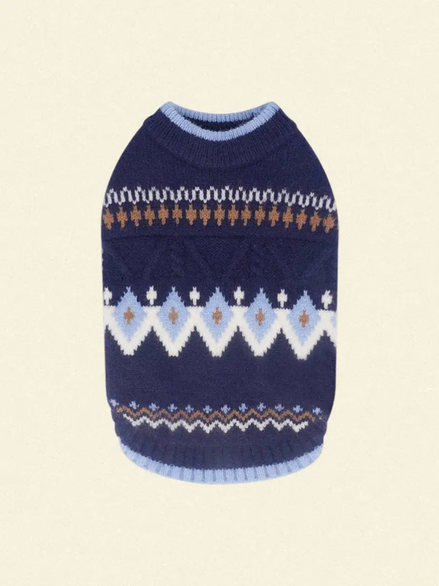 UNFENCEDNordicFairIsleSweater-UNF-KN-002-BL_1 Main image
