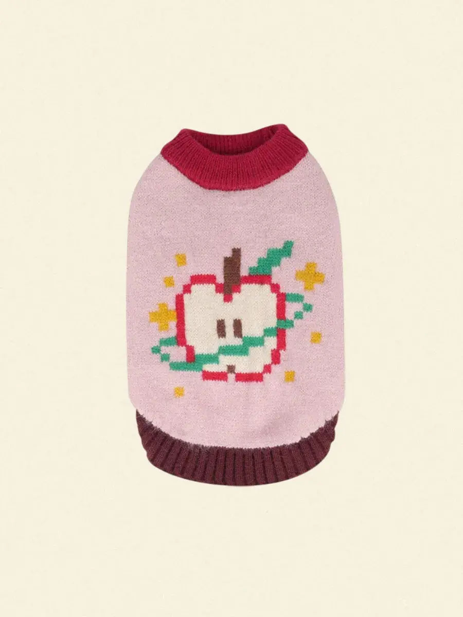 UNFENCEDOrchardBlushAppleSweater-UNF-KN-006-PK_1 Main image